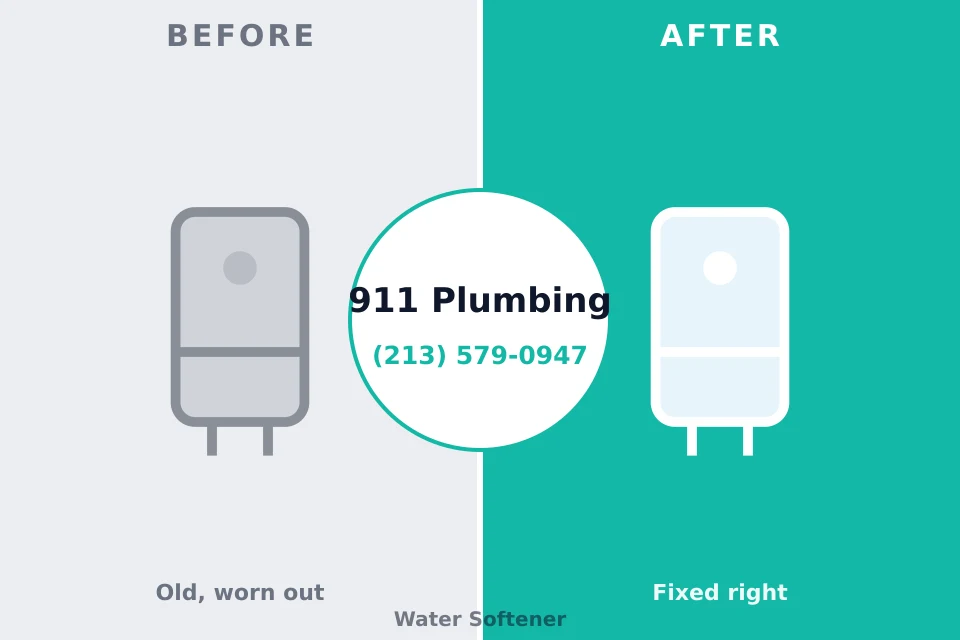 Before and after: plumbing repair Quarryville, PA